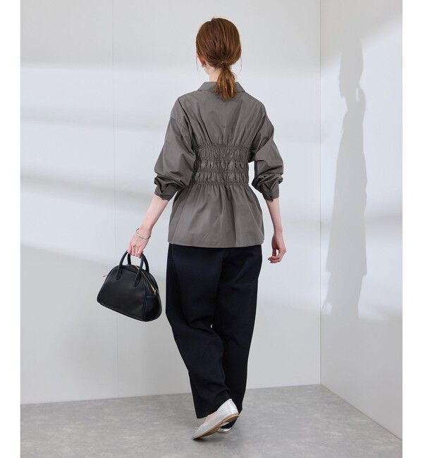 Rope&rsquo;Picnic「【WEB限定】【emur/エミュール】シャーリングシャツ」|シャツ・ブラウス|