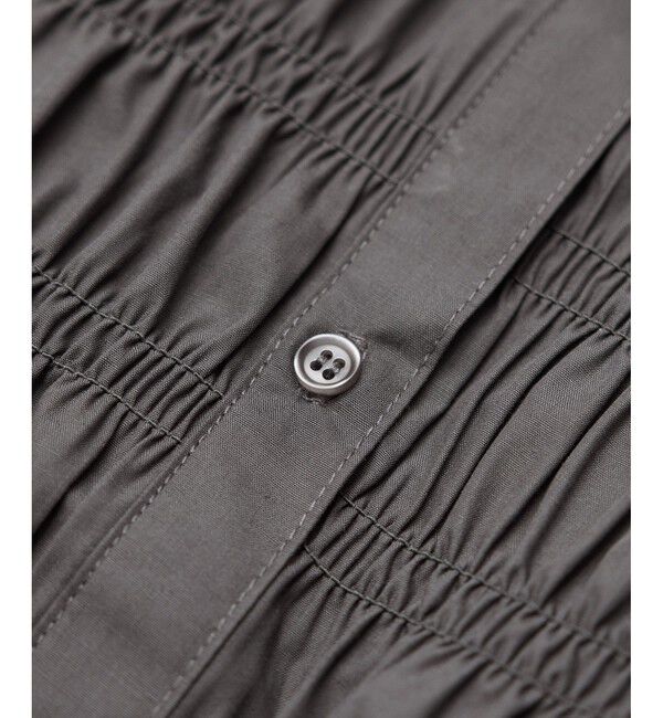 Rope&rsquo;Picnic「【WEB限定】【emur/エミュール】シャーリングシャツ」|シャツ・ブラウス|