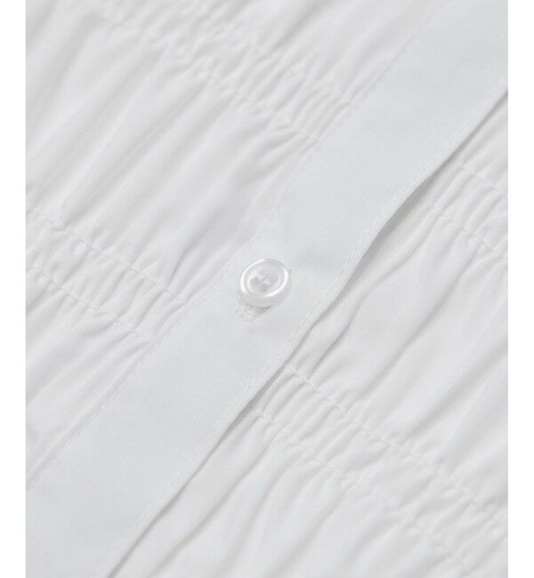 Rope&rsquo;Picnic「【WEB限定】【emur/エミュール】シャーリングシャツ」|シャツ・ブラウス|