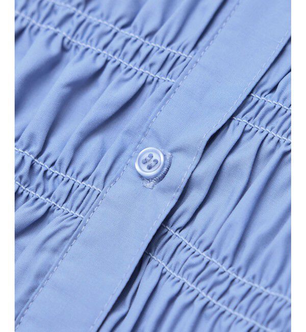 Rope&rsquo;Picnic「【WEB限定】【emur/エミュール】シャーリングシャツ」|シャツ・ブラウス|