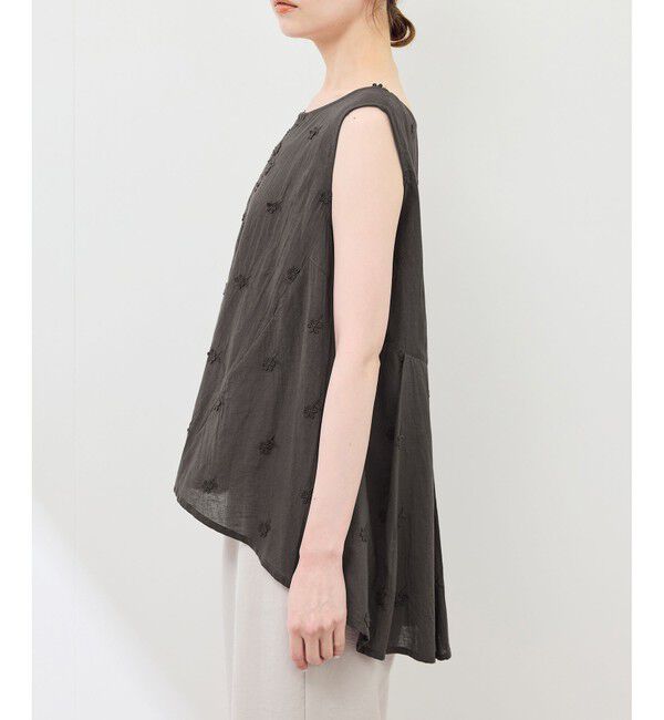 Rope&rsquo;Picnic「3Dレースノースリーブブラウス」|シャツ・ブラウス|