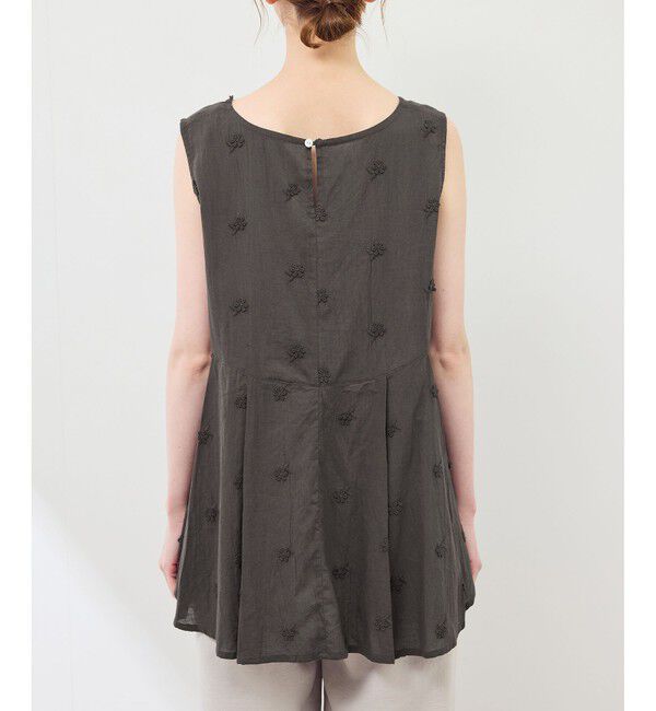 Rope&rsquo;Picnic「3Dレースノースリーブブラウス」|シャツ・ブラウス|