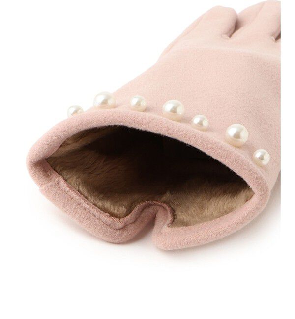 ROPE PICNIC PASSAGE「パールジャージスマホタッチグローブ」|手袋|