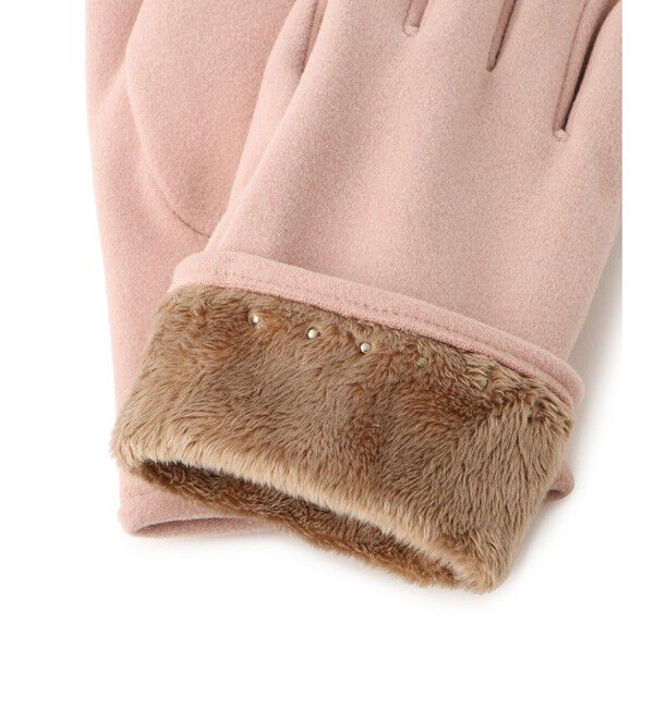 ROPE PICNIC PASSAGE「パールジャージスマホタッチグローブ」|手袋|