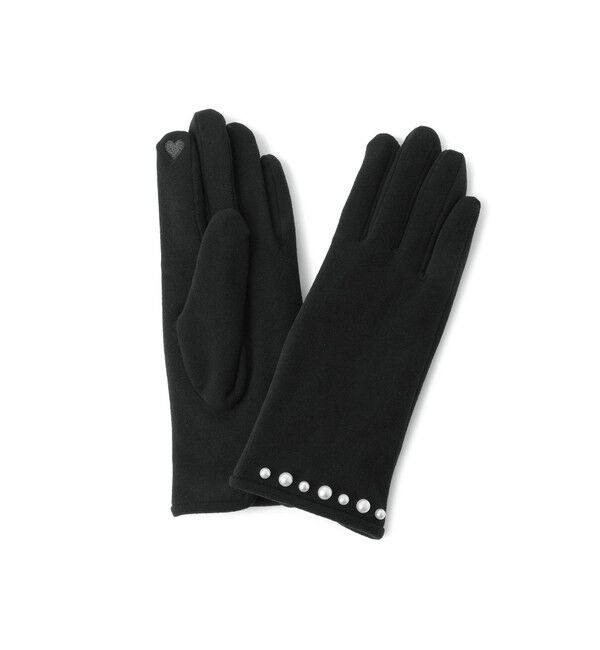 ROPE PICNIC PASSAGE「パールジャージスマホタッチグローブ」|手袋|