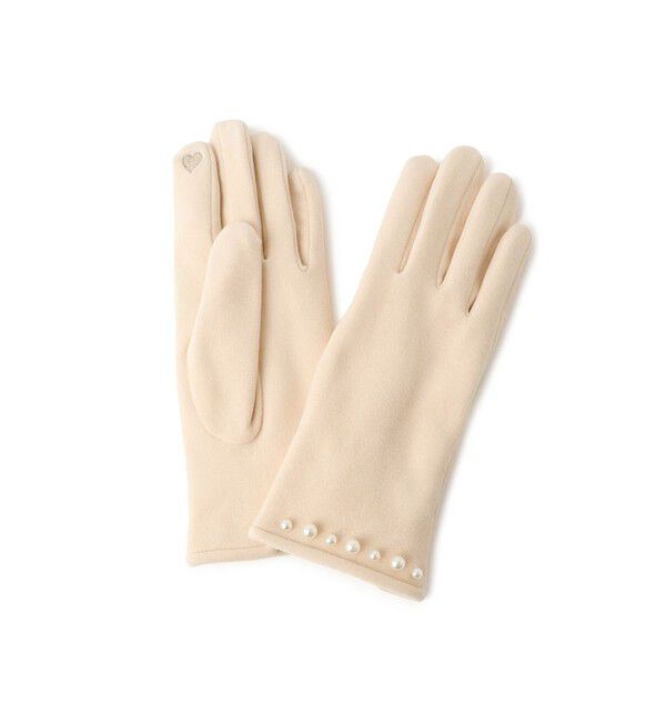 ROPE PICNIC PASSAGE「パールジャージスマホタッチグローブ」|手袋|