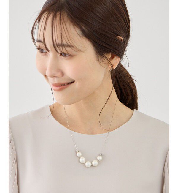 ROPE PICNIC PASSAGE「ロンデル&times;パールネックレス」|ネックレス|