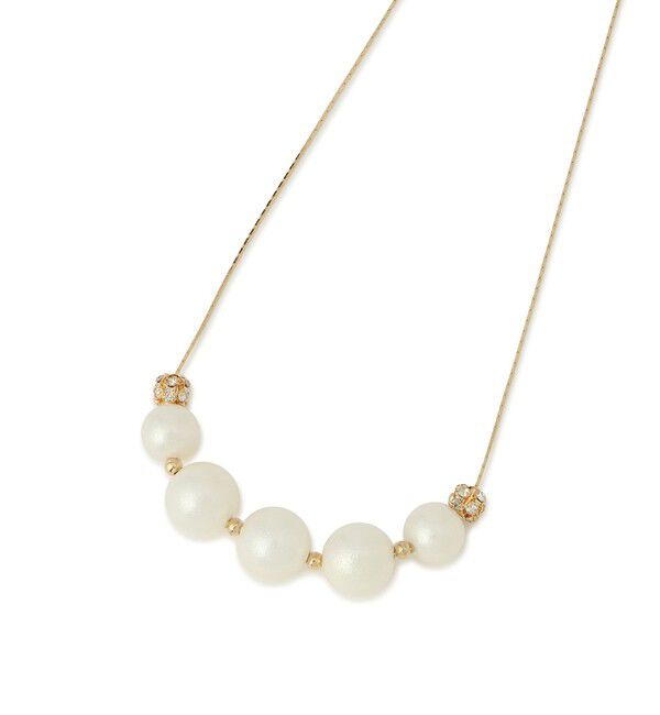 ROPE PICNIC PASSAGE「ロンデル&times;パールネックレス」|ネックレス|