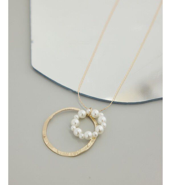 ROPE PICNIC PASSAGE「ダブルサークルワントップペンダント」|ネックレス|