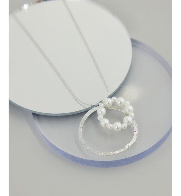 ROPE PICNIC PASSAGE「ダブルサークルワントップペンダント」|ネックレス|