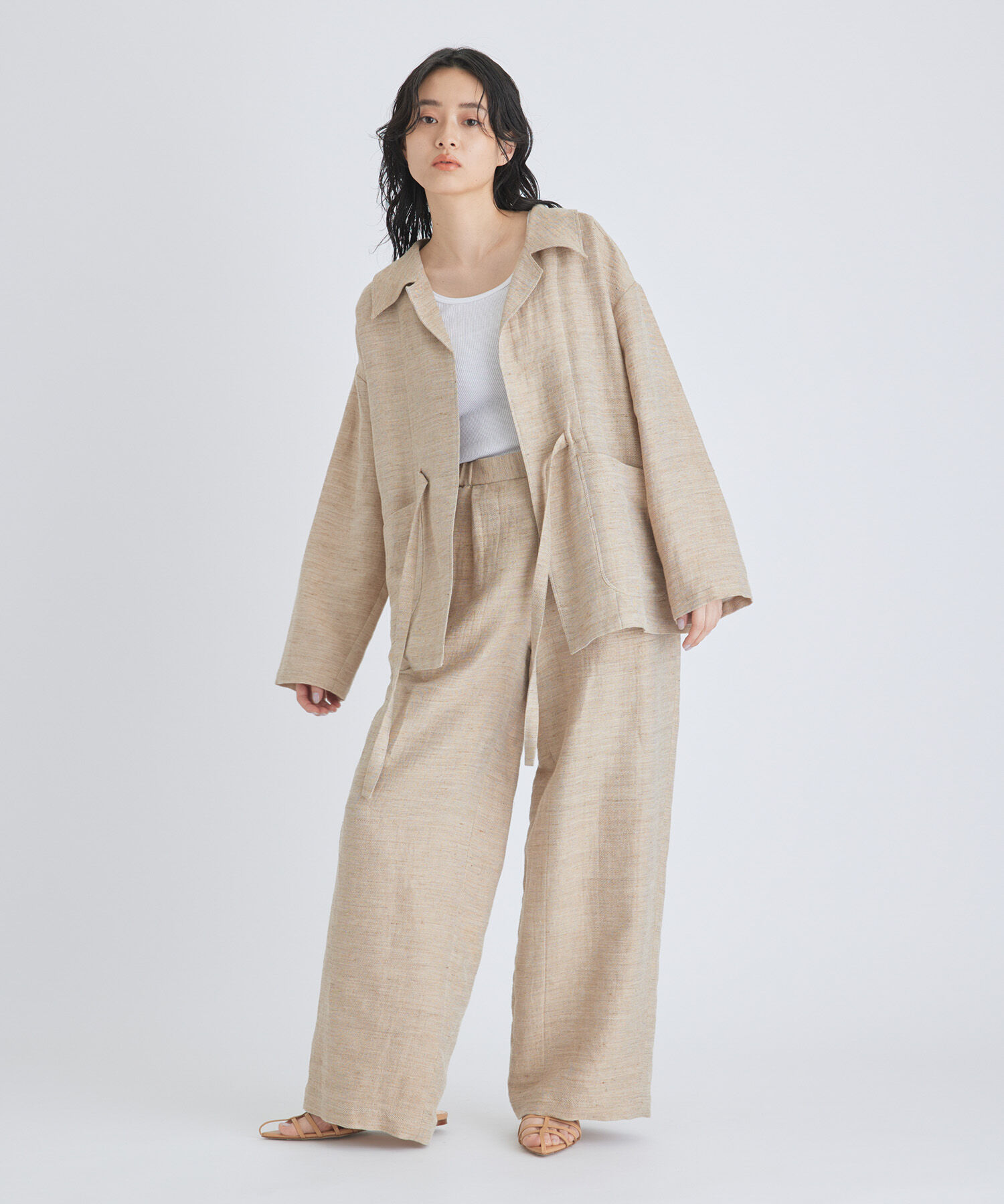 ADAM ET ROPE'「【Hanes for BIOTOP】2Pリブタンクトップ」|タンクトップ|