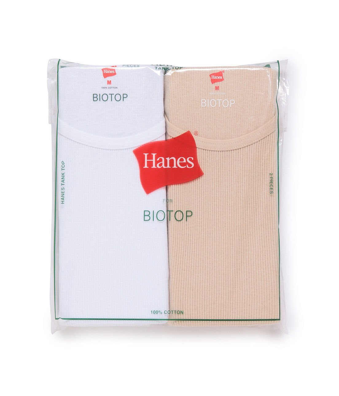 ADAM ET ROPE'「【Hanes for BIOTOP】2Pリブタンクトップ」|タンクトップ|