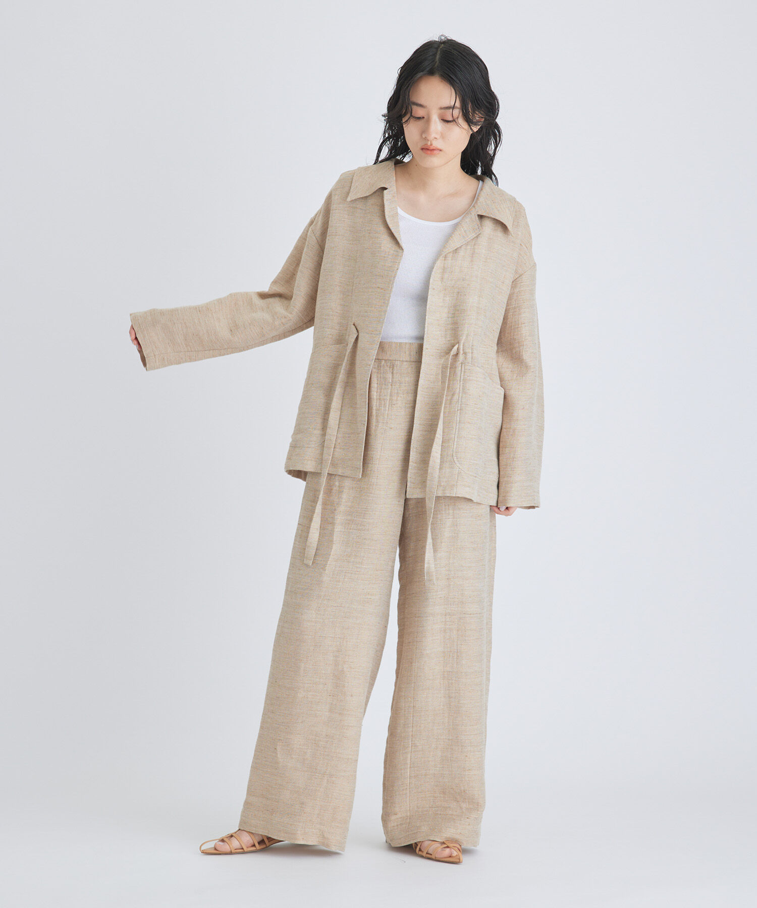 ADAM ET ROPE'「【Hanes for BIOTOP】2Pリブタンクトップ」|タンクトップ|