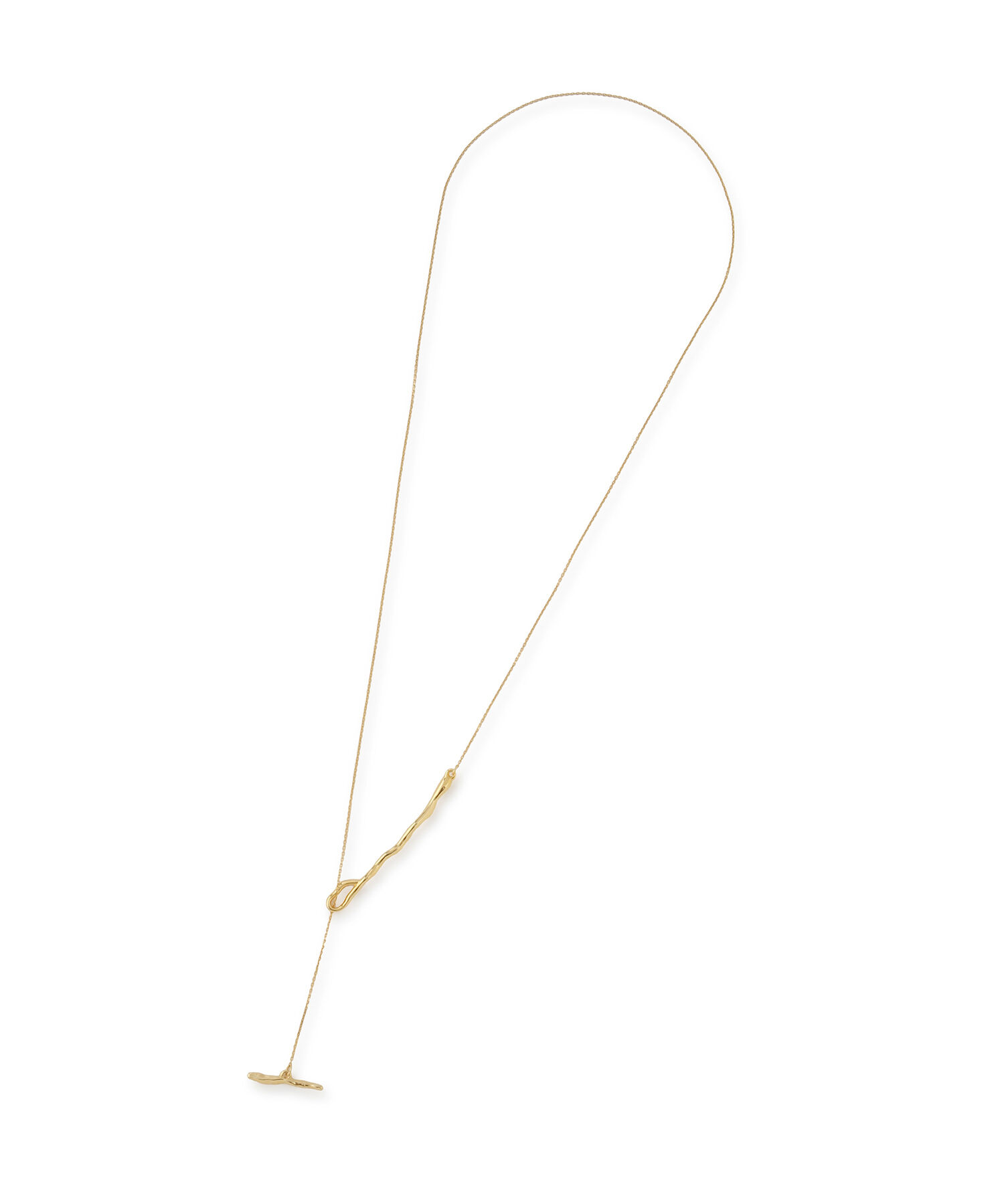 ADAM ET ROPE'「LES BIJOUX ラリアットネックレス」|ネックレス|