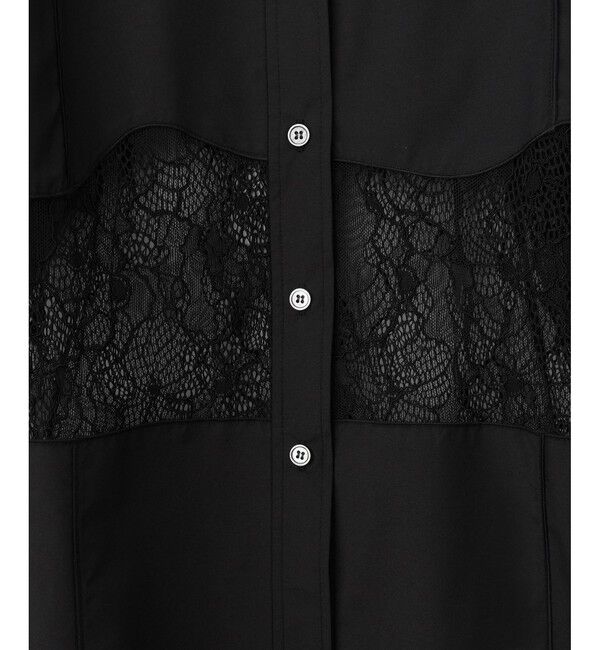 ADAM ET ROPE'「ウエストレースシャツ」|シャツ・ブラウス|