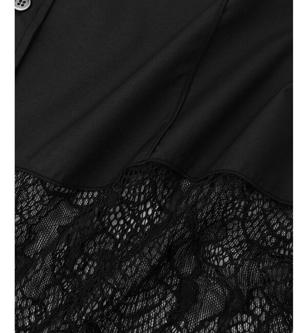 ADAM ET ROPE'「ウエストレースシャツ」|シャツ・ブラウス|