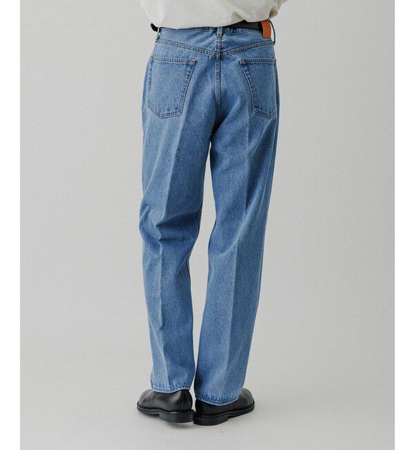 ADAM ET ROPE'「ブリーチ ストレート スラックスデニム」|デニム|