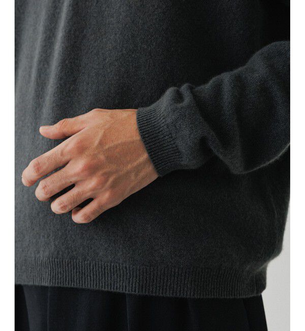 ADAM ET ROPE'「12GG カシミヤ ニット ポロシャツ」|ポロシャツ|