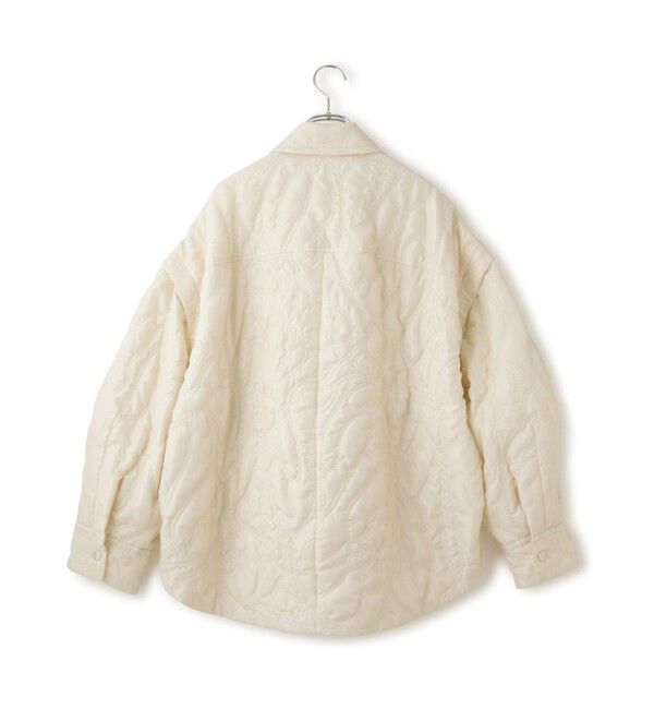 ADAM ET ROPE'「2WAYキルティングシャツジャケット」|ブルゾン・スタジャン|