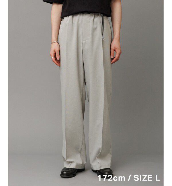 ADAM ET ROPE'「《別注》【GRAMICCI/グラミチ】2WAY STRETCH WIDE STRAIGHT」|スラックス|