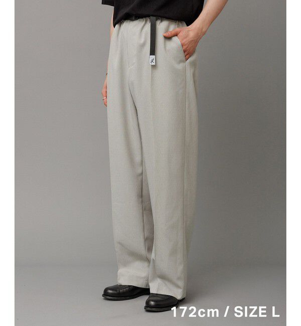 ADAM ET ROPE'「《別注》【GRAMICCI/グラミチ】2WAY STRETCH WIDE STRAIGHT」|スラックス|