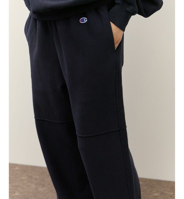 ADAM ET ROPE'「【Champion for ADAM ET ROPE'】別注 SWEAT WIDE PANTS」|チノ|