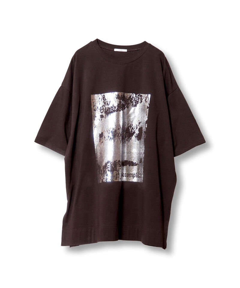  「箔プリントTシャツ」|Tシャツ・カットソー|