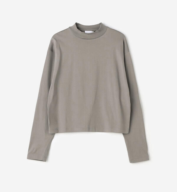 handvaerk「handvaerk | 60/2 ハイネック長袖Tシャツ WOMEN」|Tシャツ・カットソー|