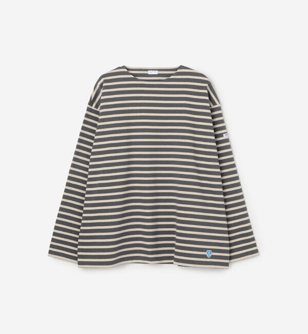 ORCIVAL「ORCIVAL | コットンロード ワイドTシャツ MEN」|Tシャツ・カットソー|GREY系1