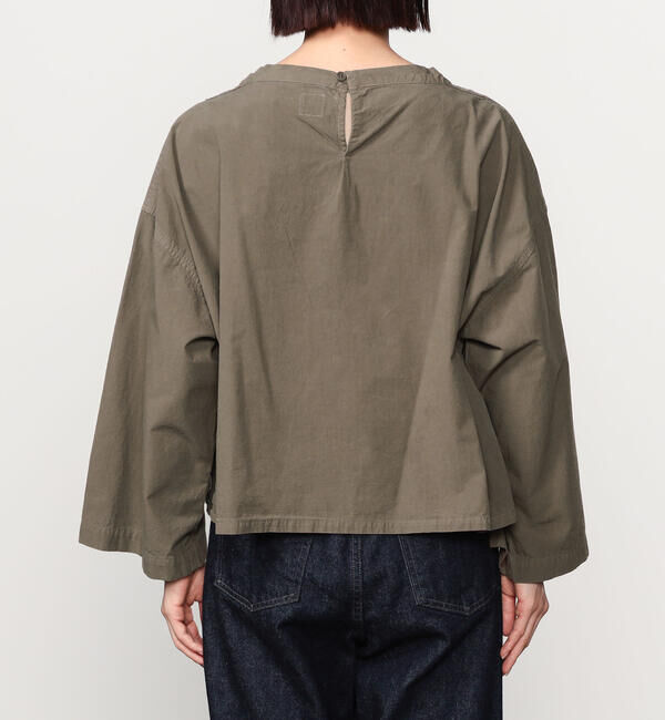 ORCIVAL「ORCIVAL | ガーメントダイ スタンドカラープルオーバー WOMEN」|シャツ・ブラウス|