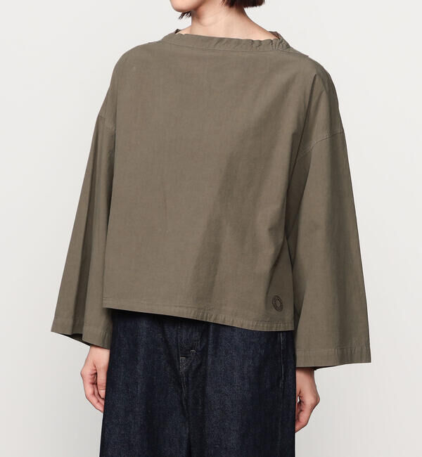 ORCIVAL「ORCIVAL | ガーメントダイ スタンドカラープルオーバー WOMEN」|シャツ・ブラウス|