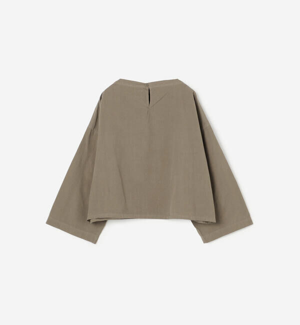 ORCIVAL「ORCIVAL | ガーメントダイ スタンドカラープルオーバー WOMEN」|シャツ・ブラウス|