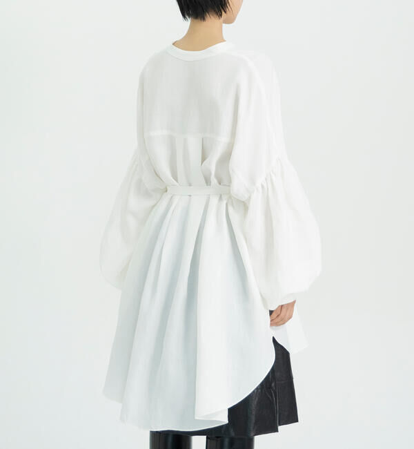  「eunoia | Vネック オーバーサイズ ブラウス WOMEN」|シャツ・ブラウス|