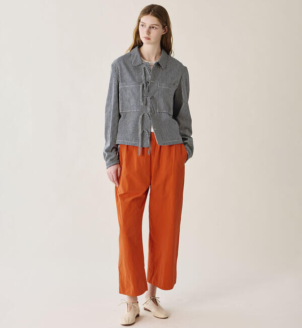 ORCIVAL「ORCIVAL | コットン フレアイージーパンツ WOMEN」|チノ|