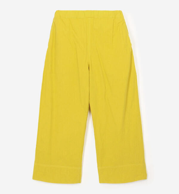 ORCIVAL「ORCIVAL | コットン フレアイージーパンツ WOMEN」|チノ|YELLOW