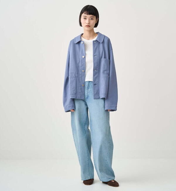 ORCIVAL「ORCIVAL | パラレルジャージー フレンチカバーオール WOMEN」|テーラードジャケット|