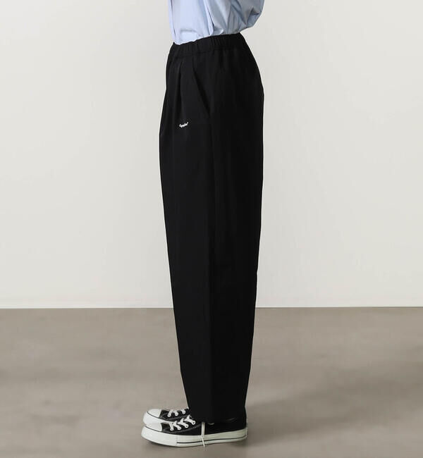  「Gymphlex | ワイドストレート イージーパンツ WOMEN」|チノ|