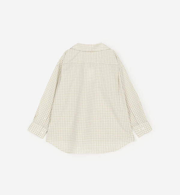 GYMPHLEX「Gymphlex | ハーフジップ 長袖チェックシャツ WOMEN」|シャツ・ブラウス|