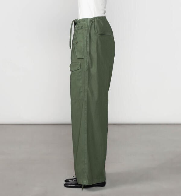  「TICCA | カーゴ ワイドイージーパンツ WOMEN」|チノ|