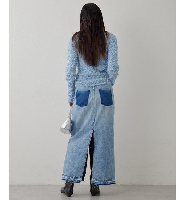  「ツィードニットプルオーバー」|ニット・セーター|