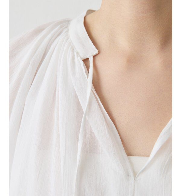  「コットンレースブラウス」|シャツ・ブラウス|