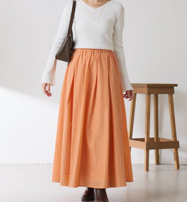  「タックギャザースカート」|スカート|