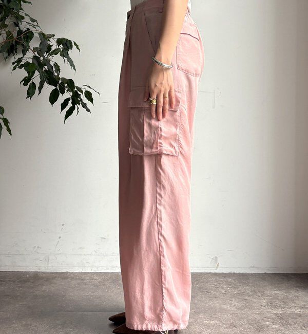  「キュプラカーゴパンツ」|チノ|