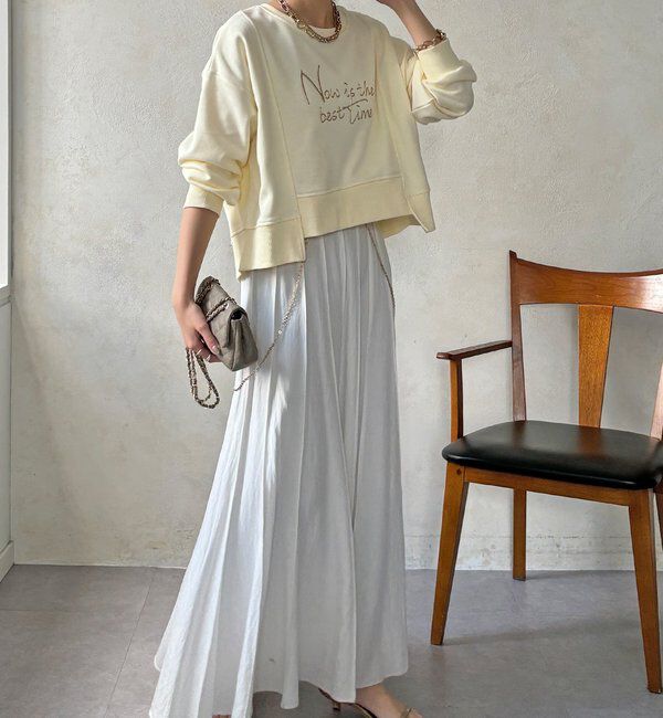  「【WEB限定】バックジップロゴプルオーバー」|Tシャツ・カットソー|