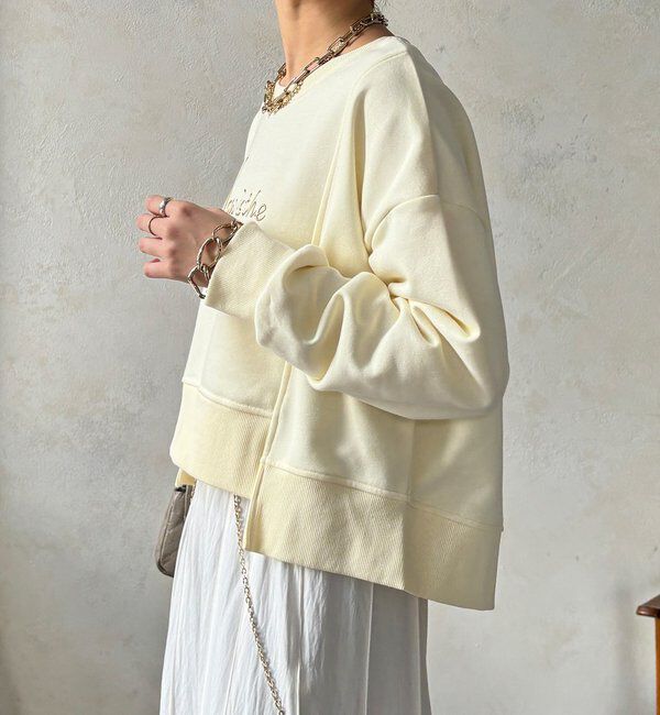  「【WEB限定】バックジップロゴプルオーバー」|Tシャツ・カットソー|