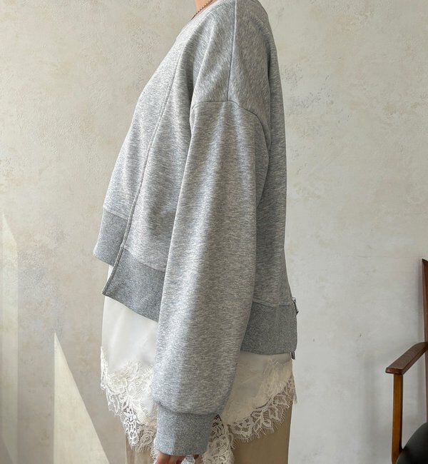  「【WEB限定】バックジップロゴプルオーバー」|Tシャツ・カットソー|