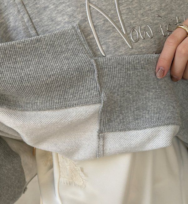  「【WEB限定】バックジップロゴプルオーバー」|Tシャツ・カットソー|