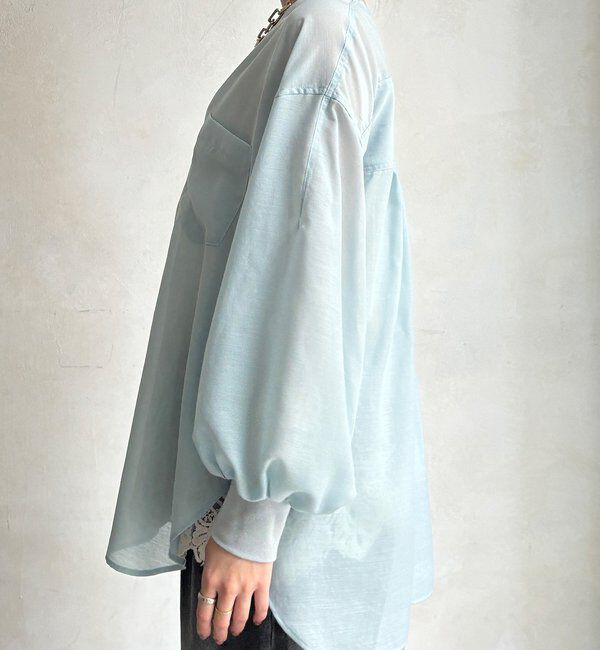  「GOLDボタンVVシャツ」|シャツ・ブラウス|