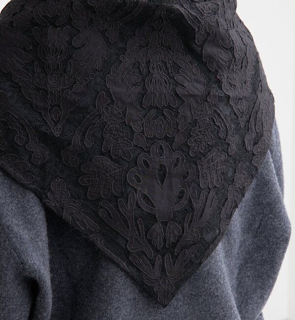  「【a Nice （ア ・ニース）】クラフトレースストール」|ストール|