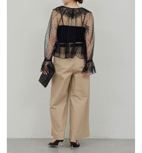  「タックウェザーパンツ」|チノ|